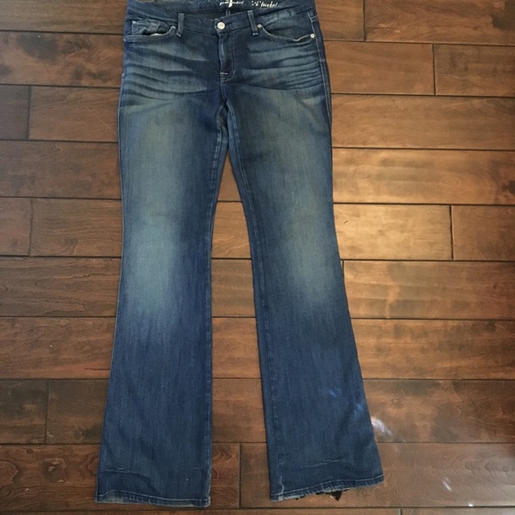 7 For All Mankind Jeans A Pocket 30 - Picture 4 of 6